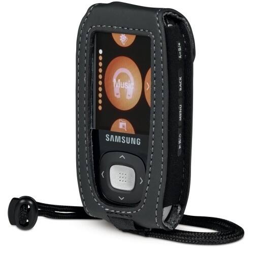 Front Standard. Belkin - F8M017BLK Lanyard Case for Samsung T9 - Black.