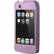 Front Standard. Belkin - Formed F8Z247LAV Leather Case for iPod Touch 1G - Lavender.