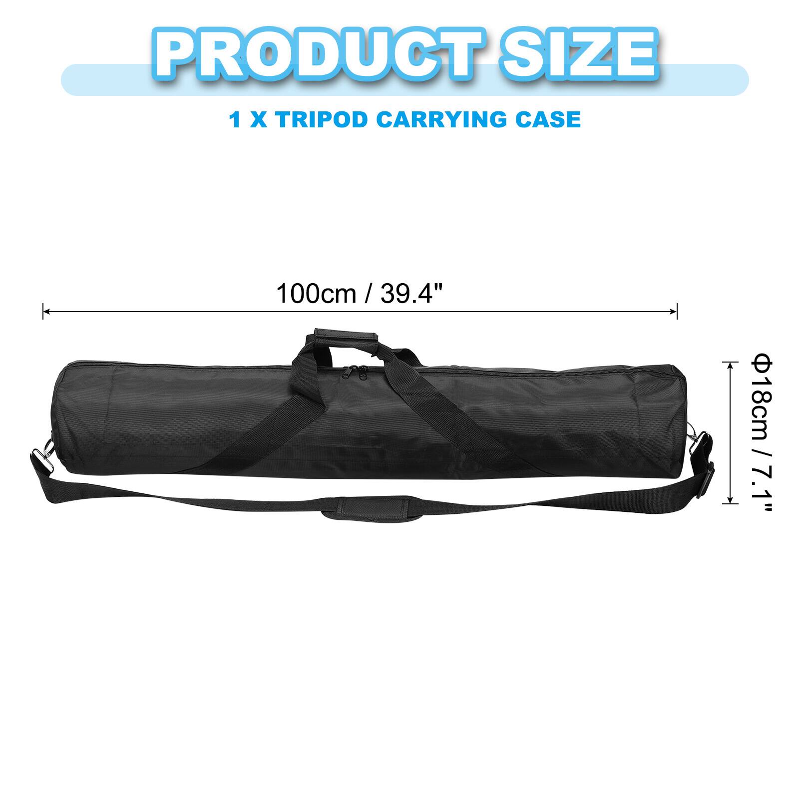 PRODUCT SIZE  
1 X TRIPOD CARRYING CASE  
100cm / 39.4"  
Ø18cm / 7.1"
