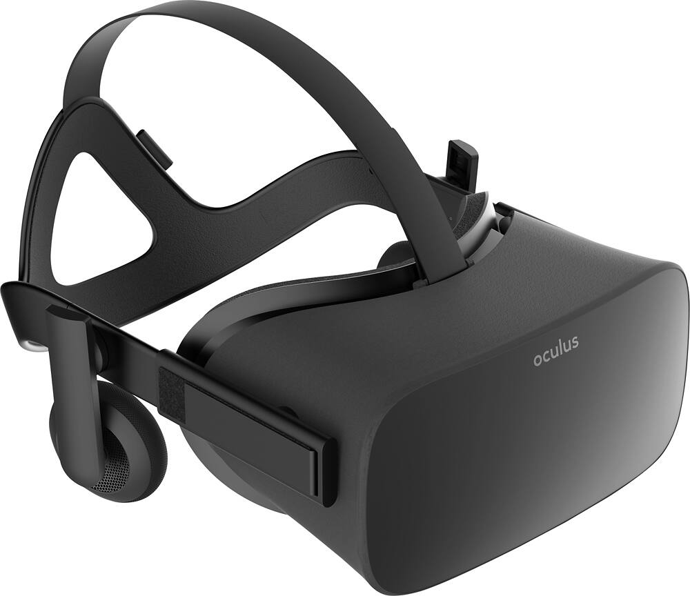 Angle. Oculus - Rift Headset for Compatible Windows PCs - Black.