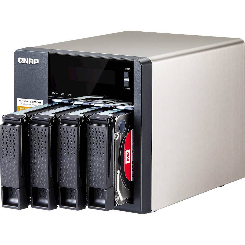 Best Buy: QNAP TS-x53A Series 4-Bay External Network Storage (NAS