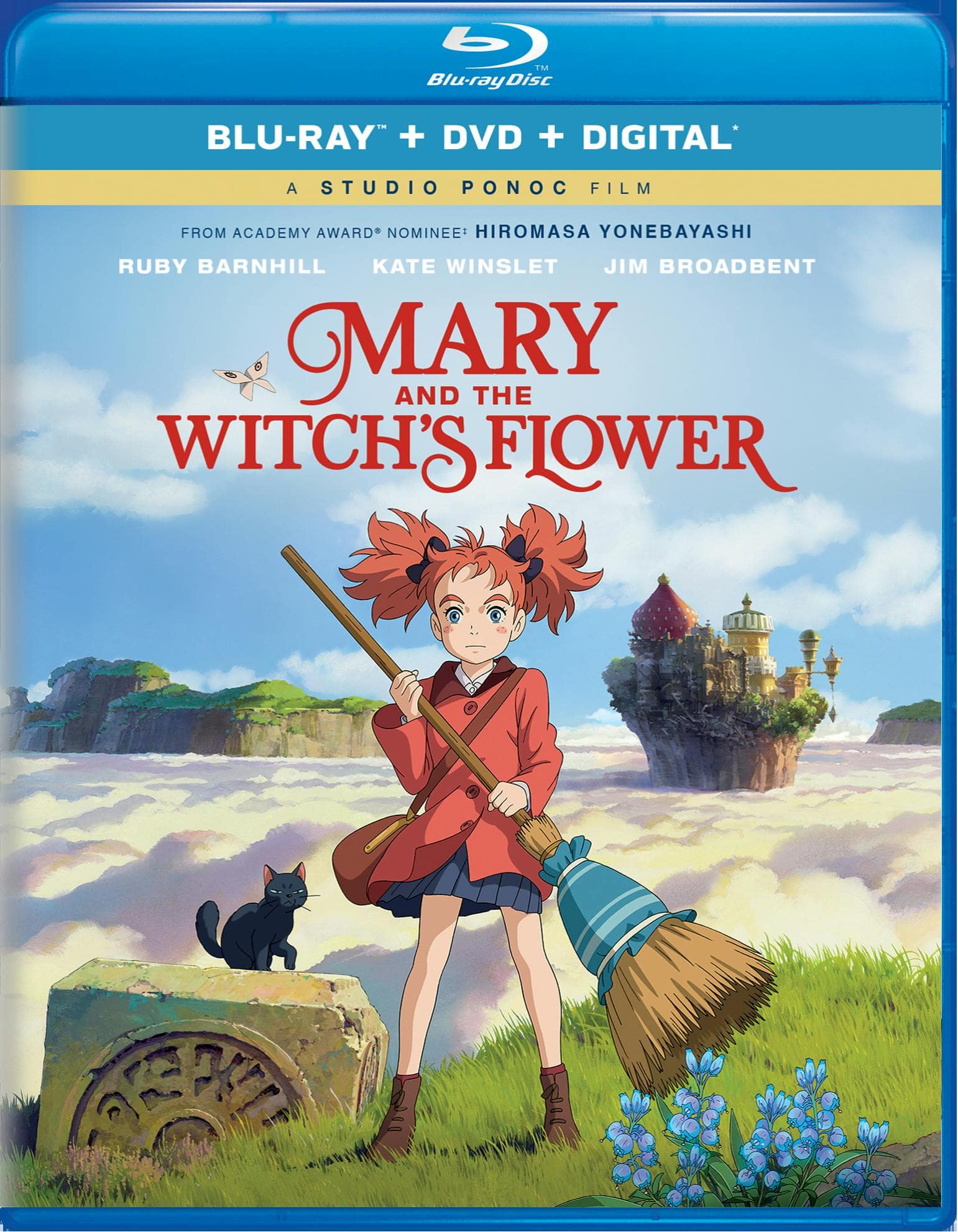 Mary and the Witch's Flower (DVD + Digital) [Blu-ray]