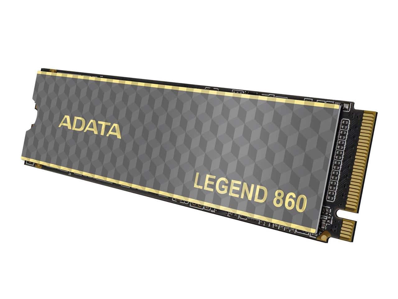 内蔵型SSD ADATA M.2 SSD LEGEND 860 1TB ADATA LEGEND 860 1TB PCIe Gen4 NVMe M.2 Internal SSD, 6000MB/s