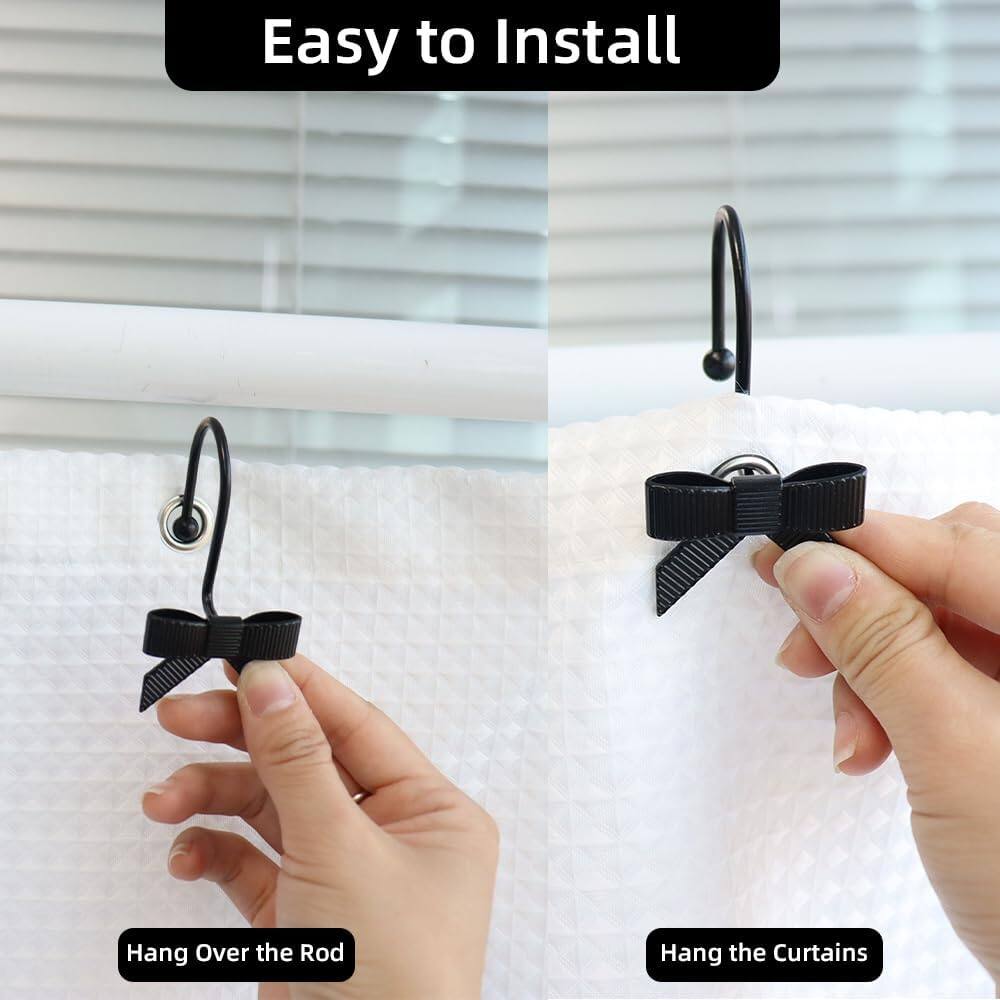 Easy to Install

Hang Over the Rod

Hang the Curtains