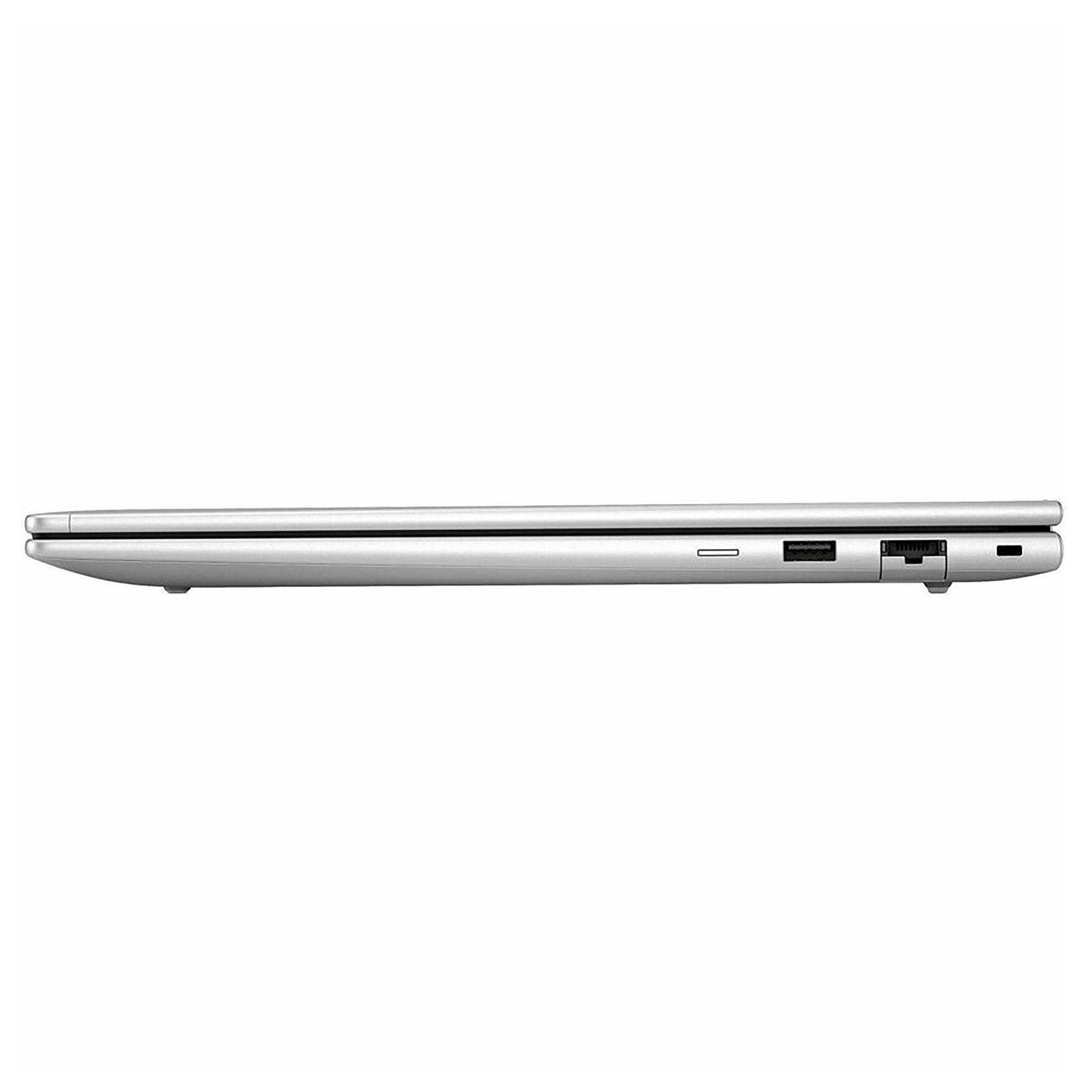 Alt View 3. HP - ProBook 14" Laptop - Intel Core Ultra 7 255U with 16GB Memory - 256GB SSD - Pike Silver.