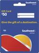 Southwest - $50 Gift Card for Southwest Airlines - Larger Front