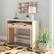 Alt View 20. Linon Home Décor - Rensen Extendable Console Desk - Natural.