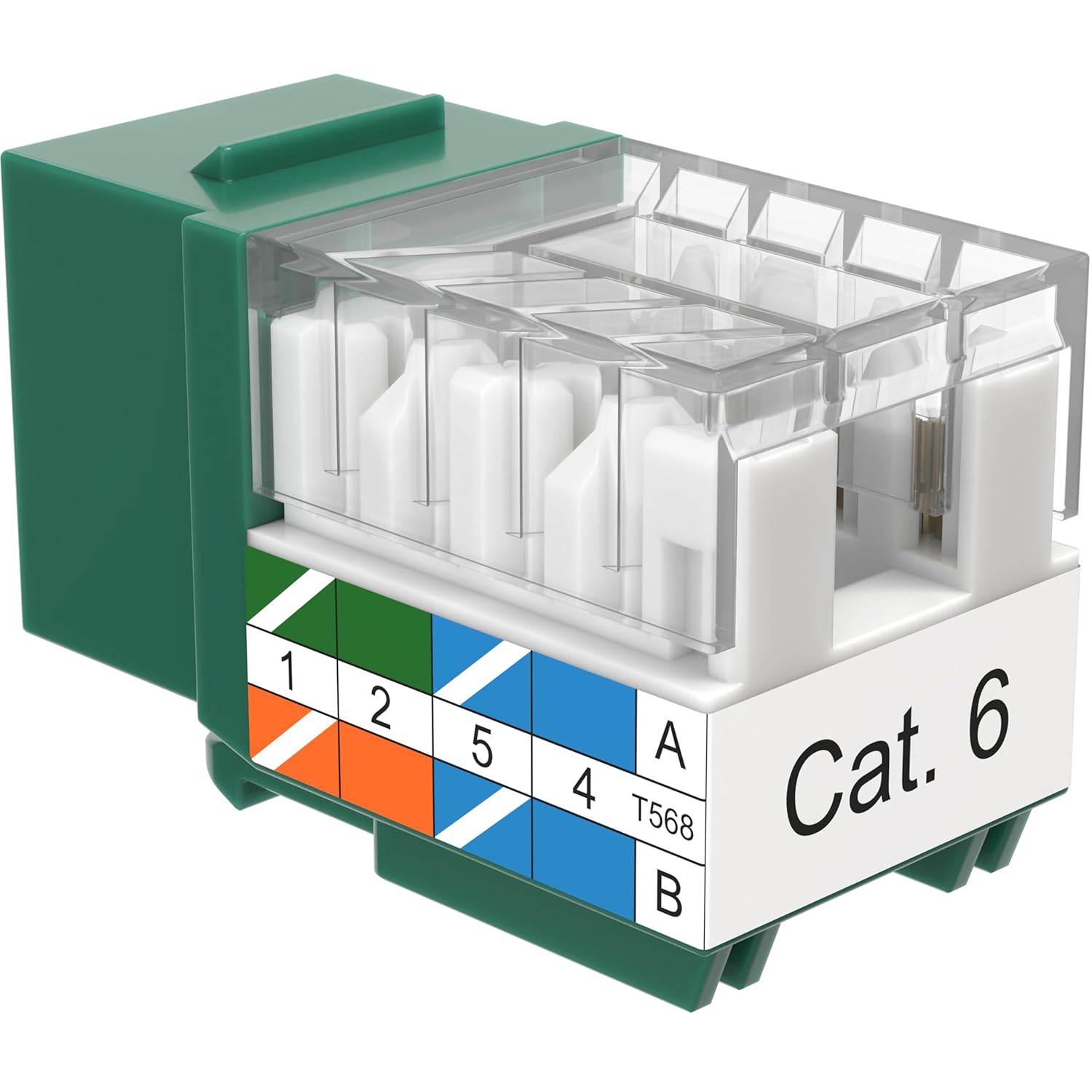 1 2 5 A 6 4 T568 Cat. 6