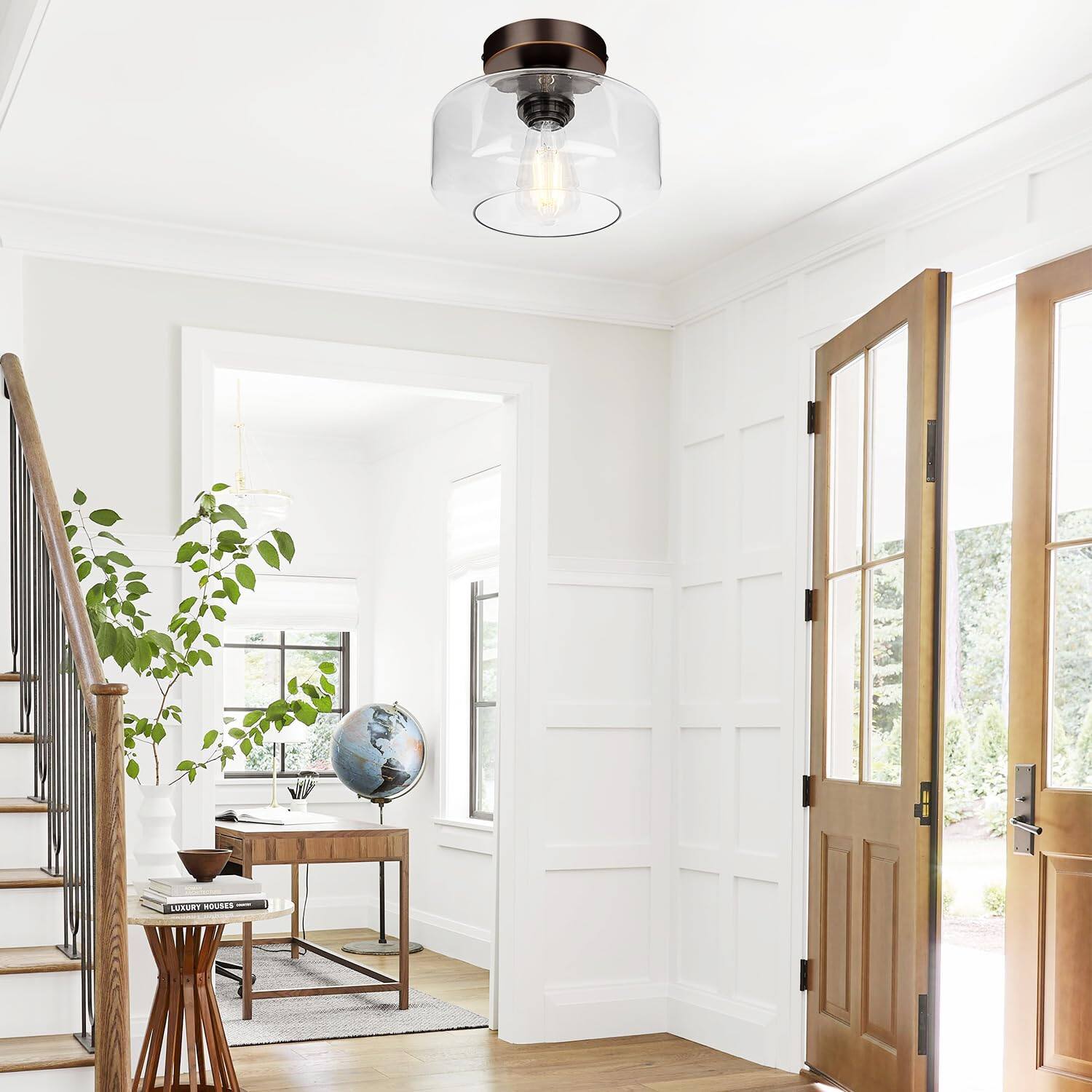 The text on the image reads:

"LUXURY HOUSES"