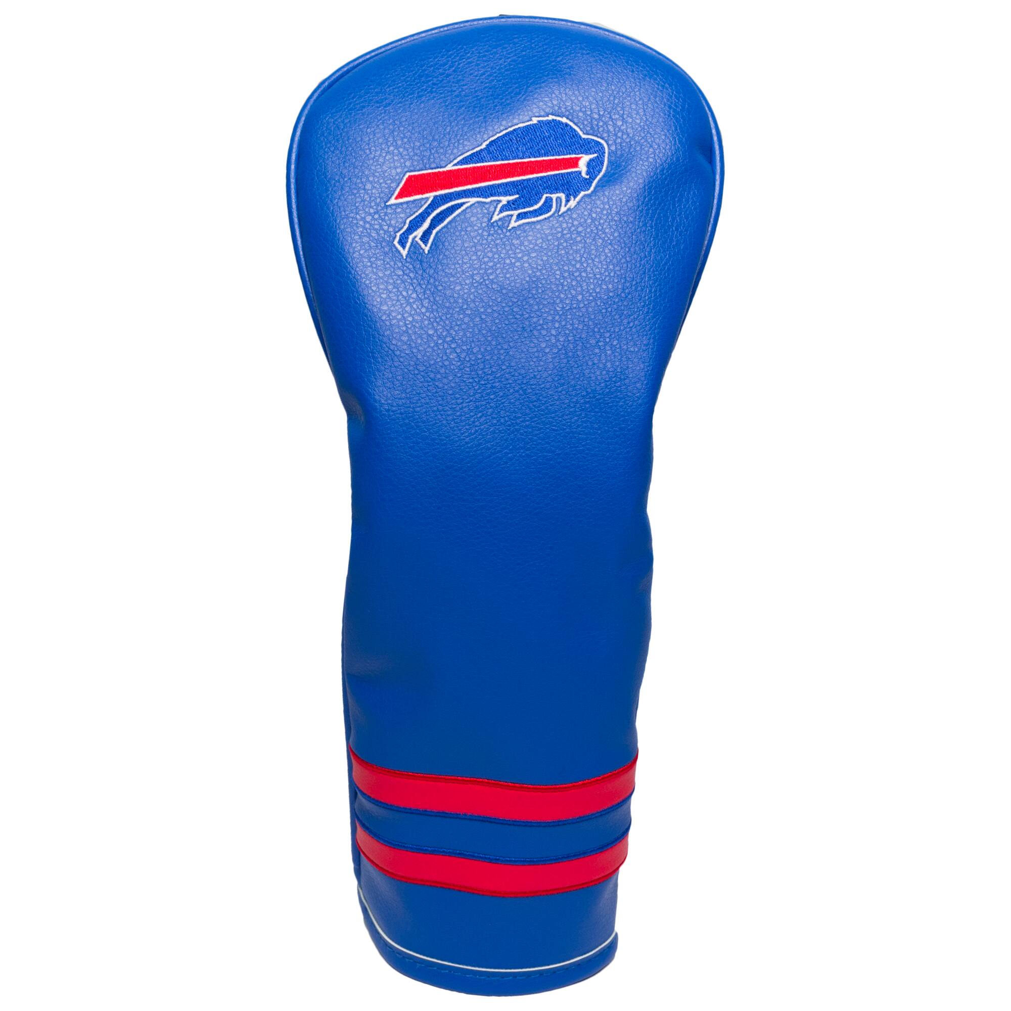 Front. Team Golf - Buffalo Bills Vintage Fairway Head Cover - Multicolor.