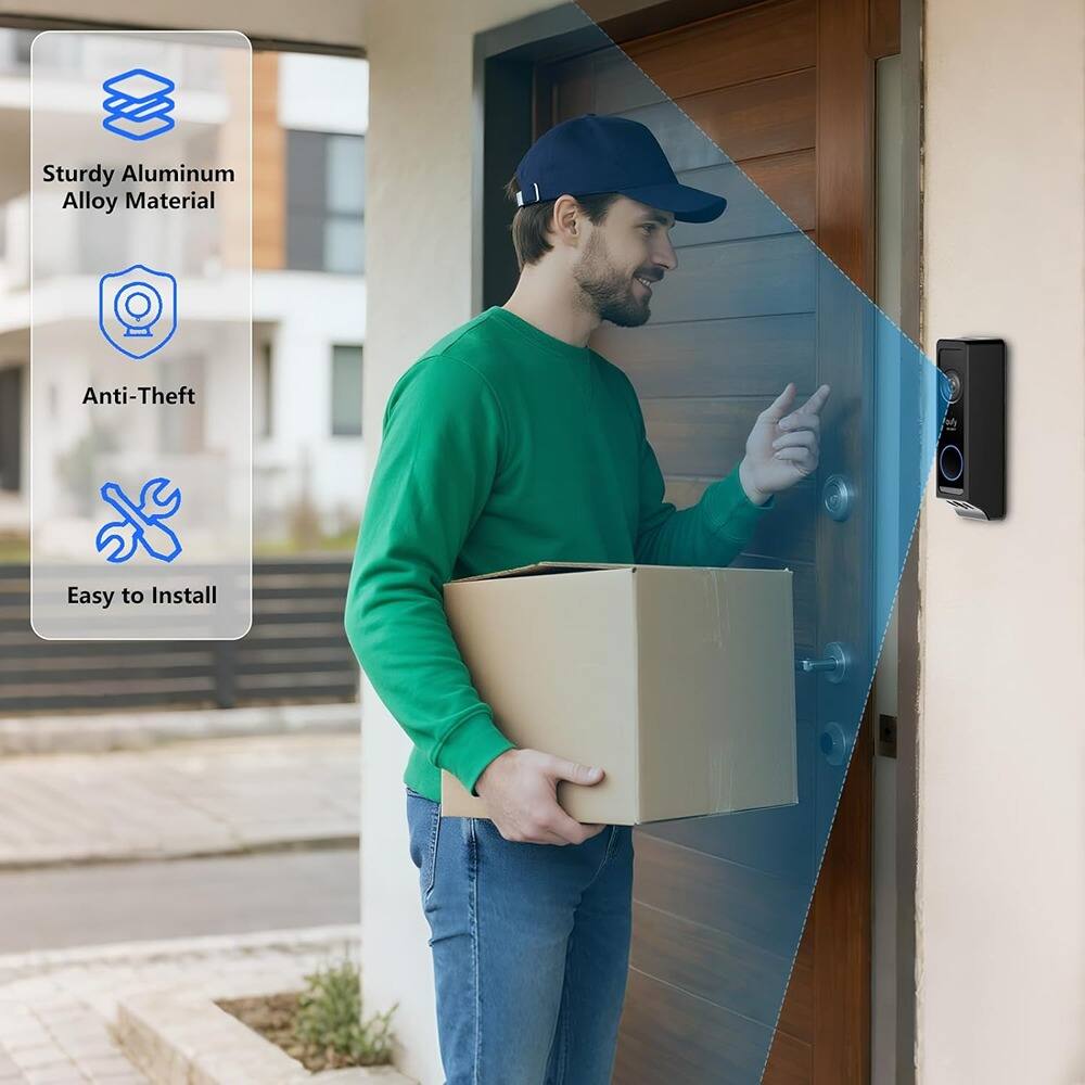 Sturdy Aluminum Alloy Material  
Anti-Theft  
Easy to Install