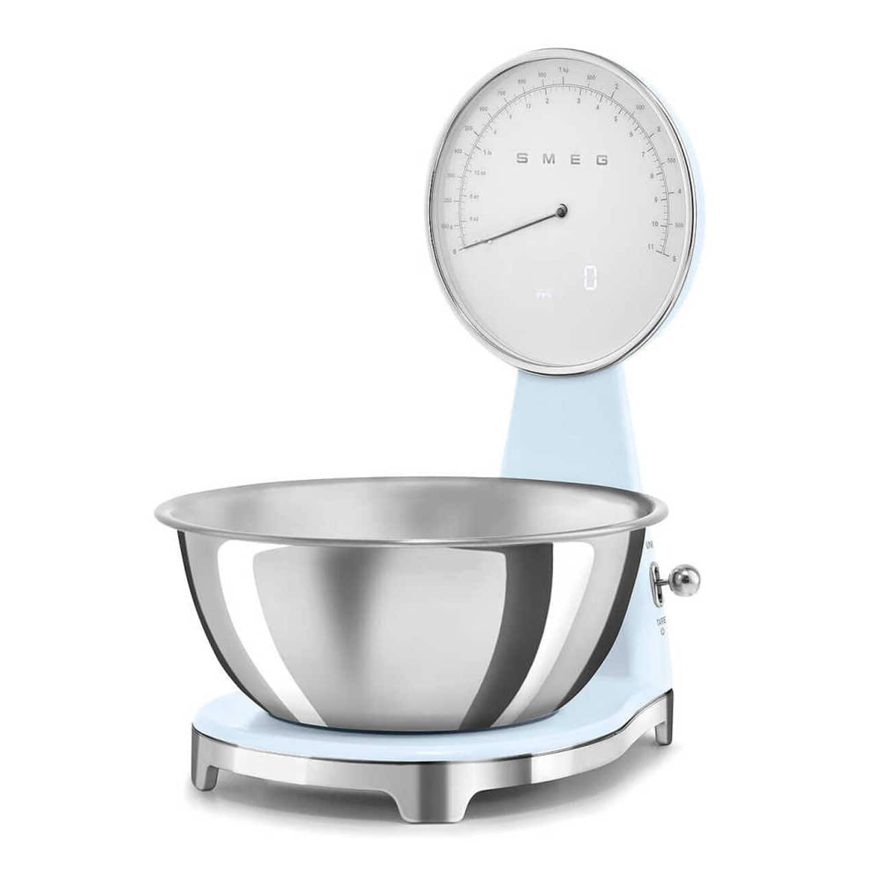 SMEG - 50's Classic Kitchen Scale - Pastel Blue