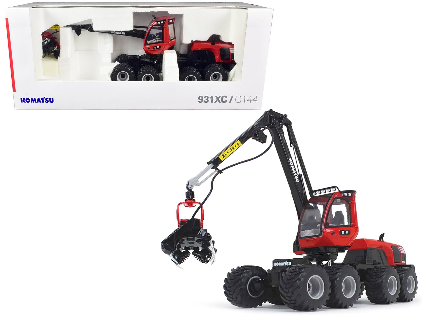 Modellino Diecast Komatsu Harvester 931xc Scala 1:87 - Edizione Limitata 2023 - Foto 5