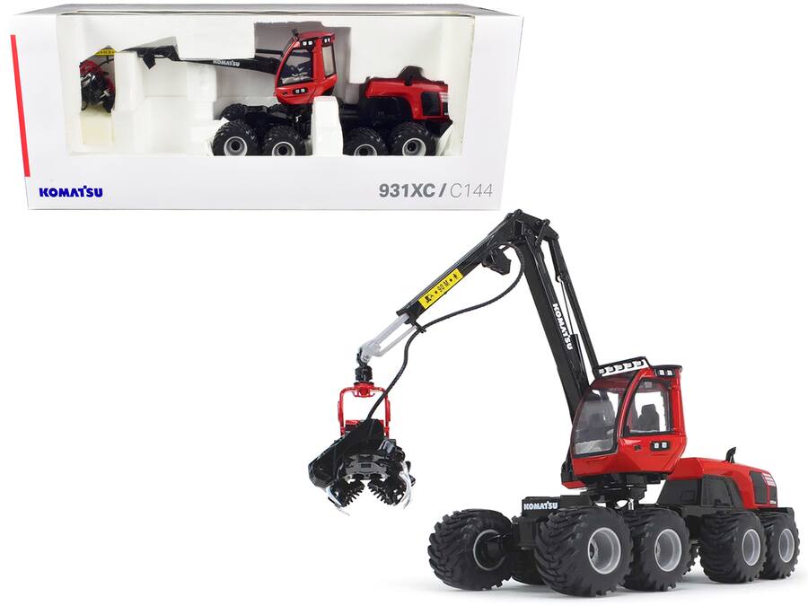 Modellino Diecast Komatsu Harvester 931xc Scala 1:87 - Edizione Limitata 2023 - Foto 5