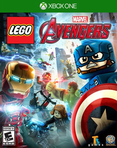Front. WB Games - LEGO Marvel's Avengers.