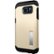 Front Zoom. Spigen - Tough Armor Case for Samsung Galaxy S7 Edge Cell Phones - Gold.