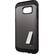 Front. Spigen - Tough Armor Case for Samsung Galaxy S7 Edge Cell Phones - Gunmetal.