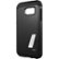 Front Zoom. Spigen - Tough Armor Case for Samsung Galaxy S7 Edge Cell Phones - Black.