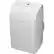 Front. LG - 450 Sq. Ft. 10,200 BTU Smart Portable Air Conditioner 12,000 BTU Heater - White.