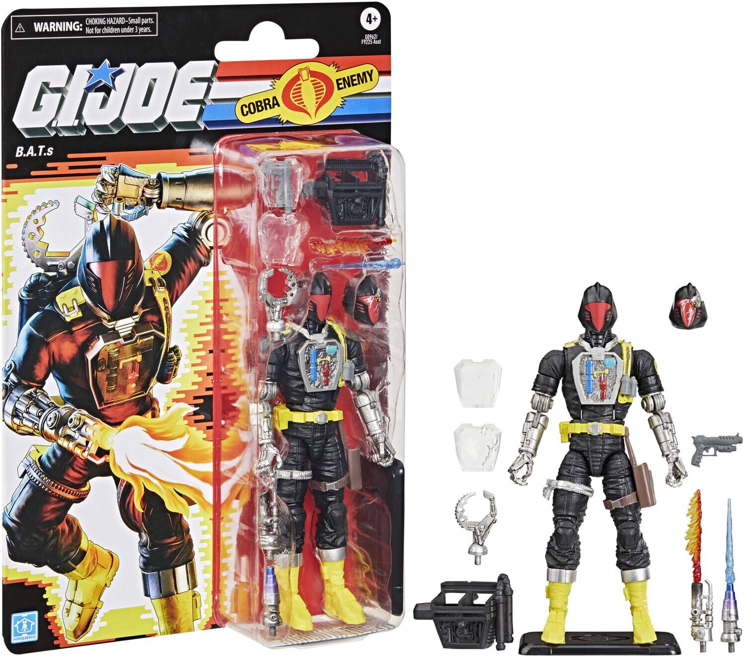 Hasbro Collectibles - G.I. Joe - Classified Series - Retro Cardback B.A.T. (Battle Android Trooper) - COLLECTIBLES