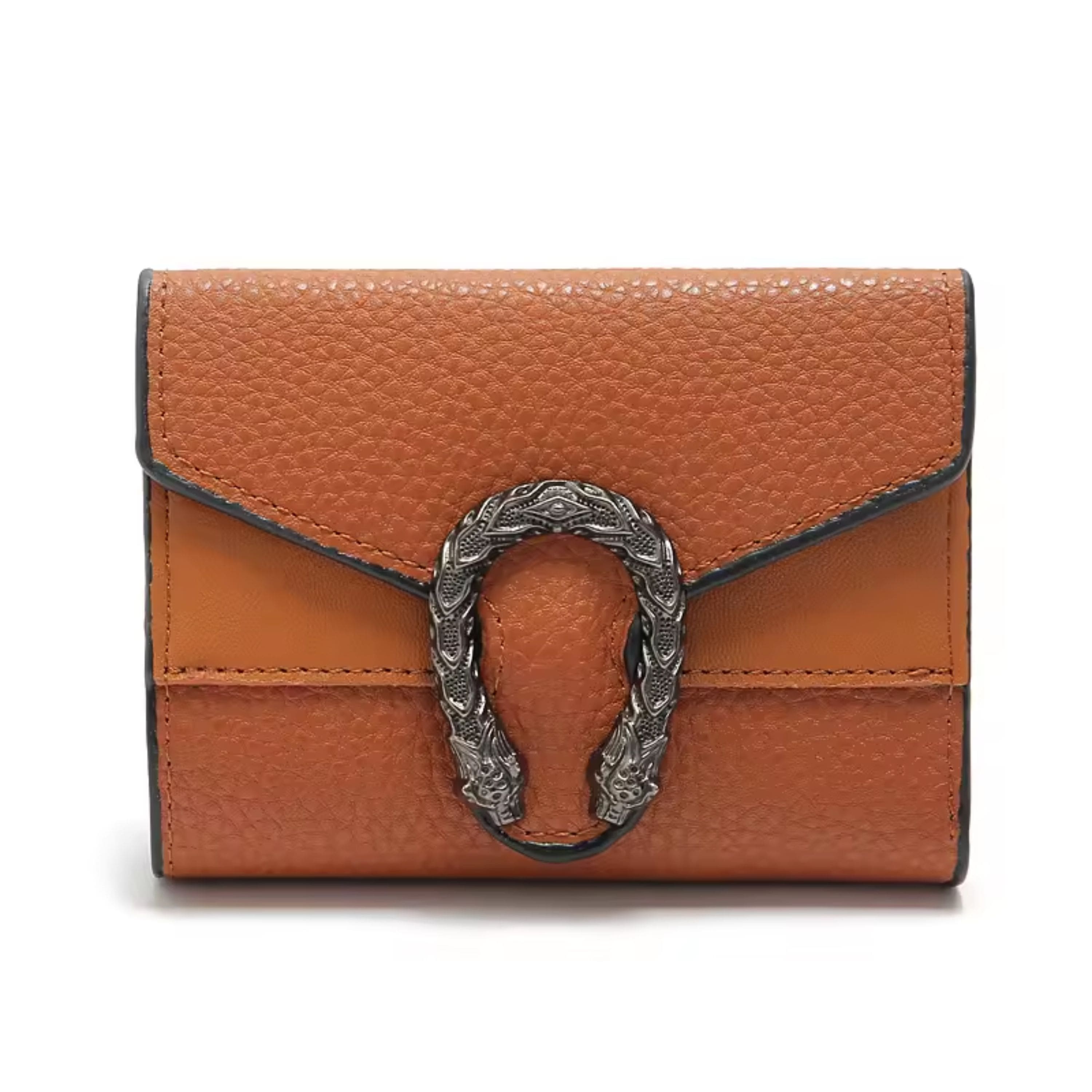 Kitcheniva - Women's Modern Multifunctional Wallet - Brown