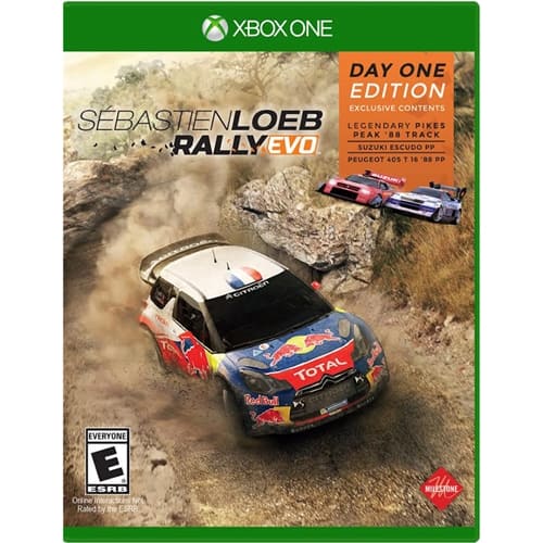 Front. Milestone - Sebastien Loeb Rally Evo Day One Edition.