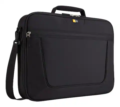 Front. Case Logic - Laptop Case - Black.