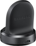 Front Zoom. Samsung - Gear S2 Wireless Charger - Black.