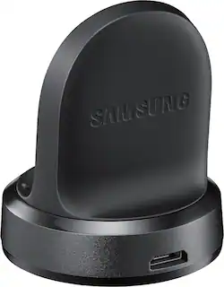 Samsung Gear S2 Wireless Charger Black EP-OR720BBEGUJ Best Buy