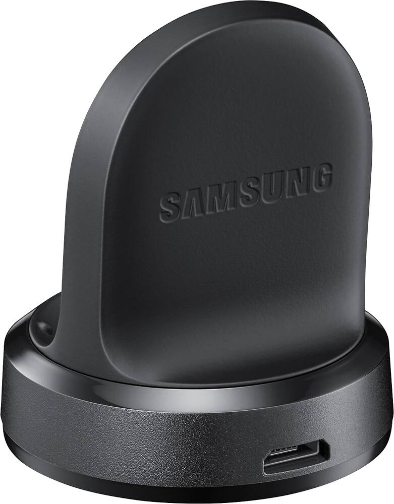 Samsung Gear S2 Wireless Charger Black EP-OR720BBEGUJ Best Buy
