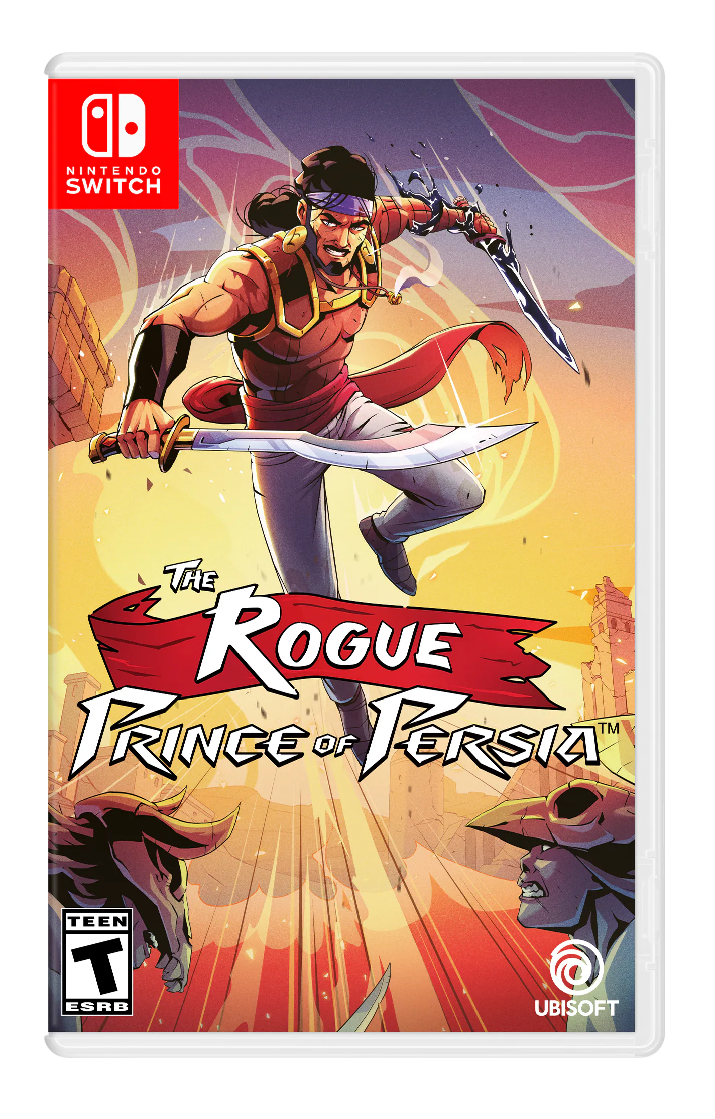 NINTENDO SWITCH
THE ROGUE PRINCE OF PERSIA™
TEEN T ESRB
UBISOFT - T (Teen 13+)