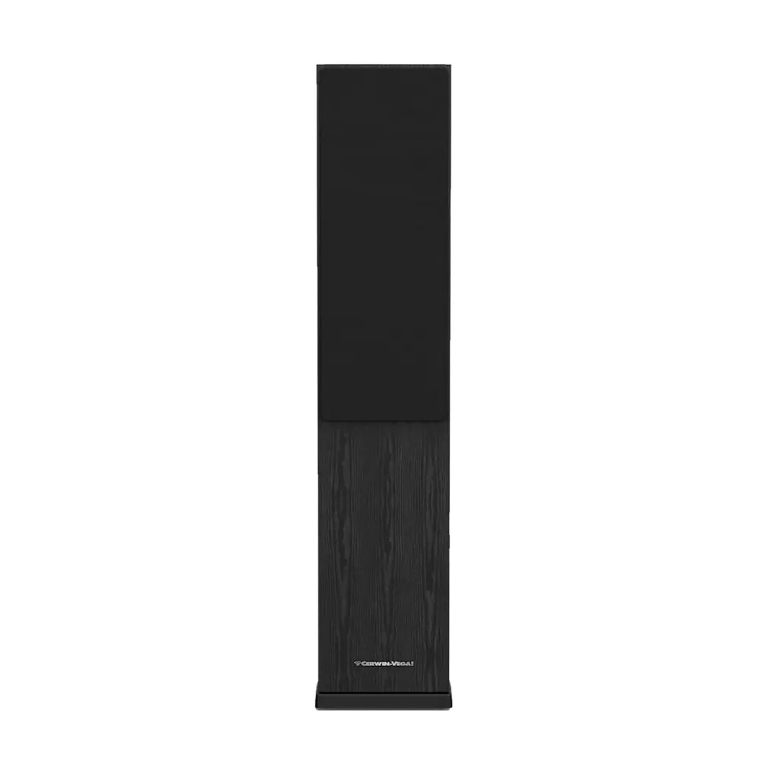 Front. Cerwin Vega - Cerwin-vega La265b La Series 265-watt-peak La265 3-way Tower Speaker - Black.
