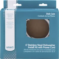 Smart Choice - 6' Dishwasher Water Line and 6' Power Cord Kit - Multi - Front_Zoom