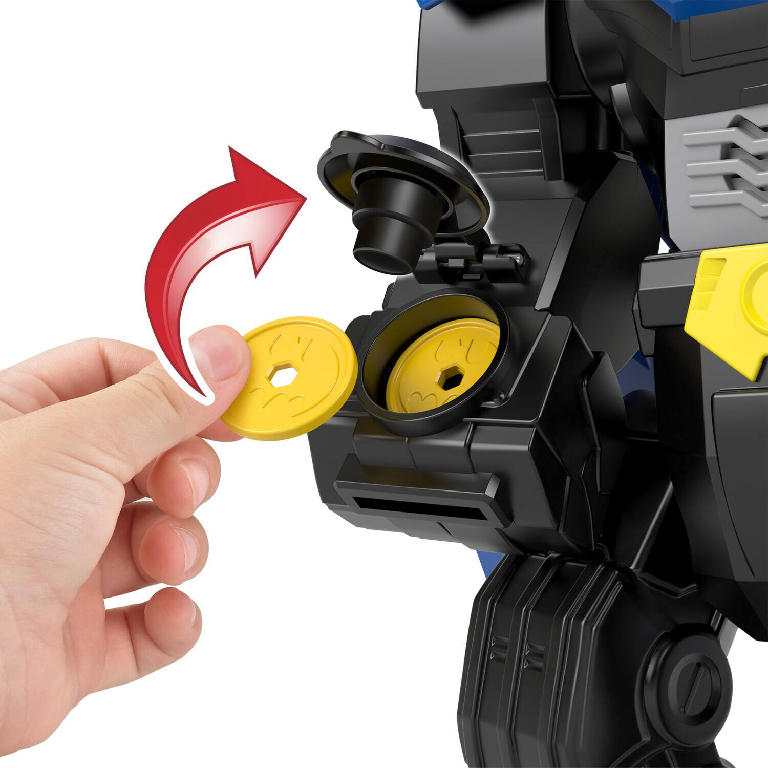 Alt View 3. Fisher Price - Fisher Price - Imaginext DC Super Friends: Batman Flight Mech  - COLLECTABLES - Multicolor.