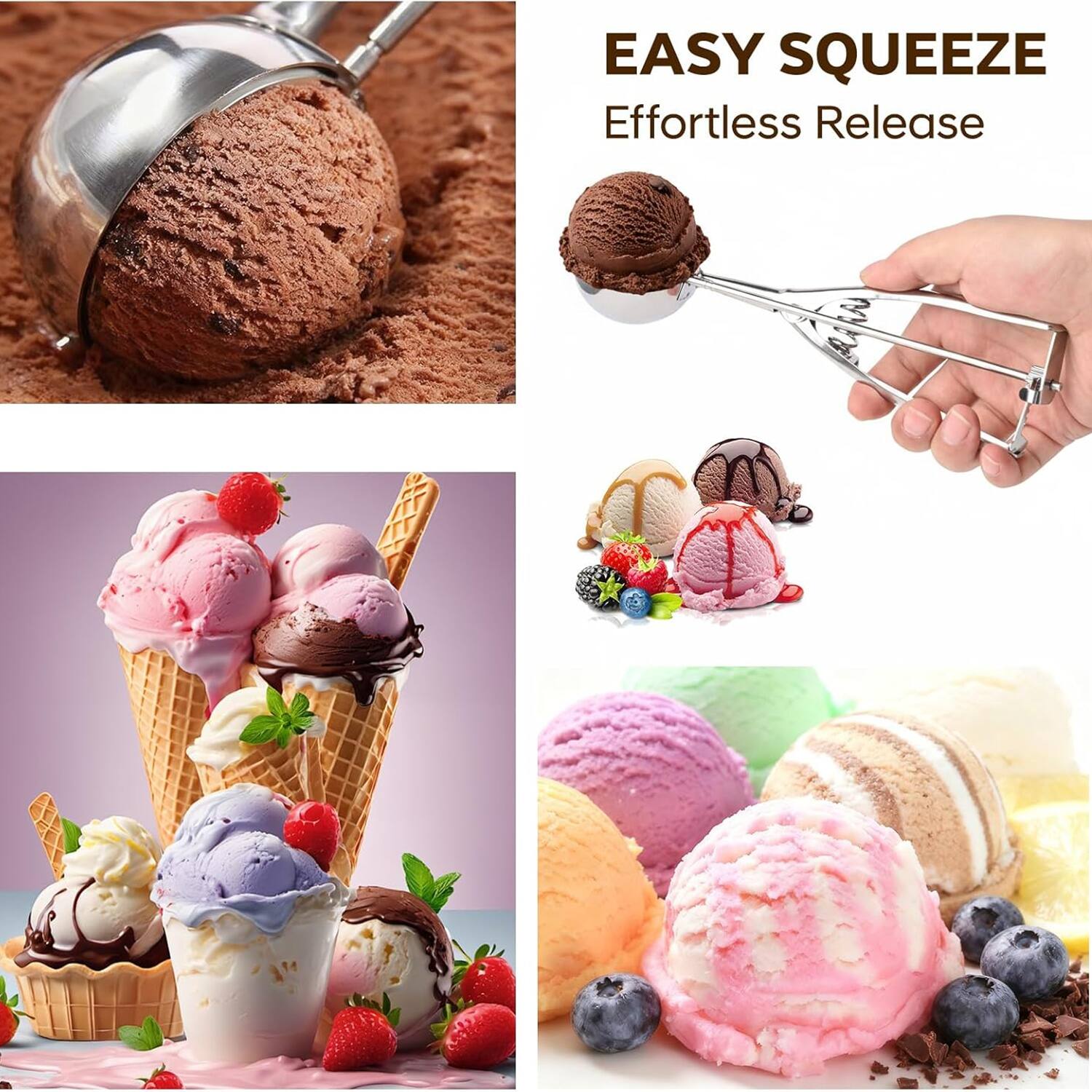 EASY SQUEEZE  
Effortless Release