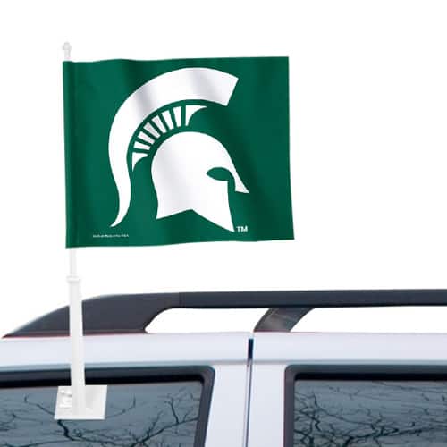 WinCraft - Michigan State Spartans 12" x 15" Double-Sided Car Flag - Multicolor