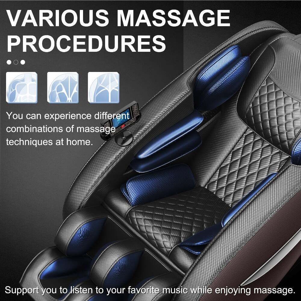 VARIOUS MASSAGE PROCEDURES

You can experience different combinations of massage techniques at home.

Support you to listen to your favorite music while enjoying massage.