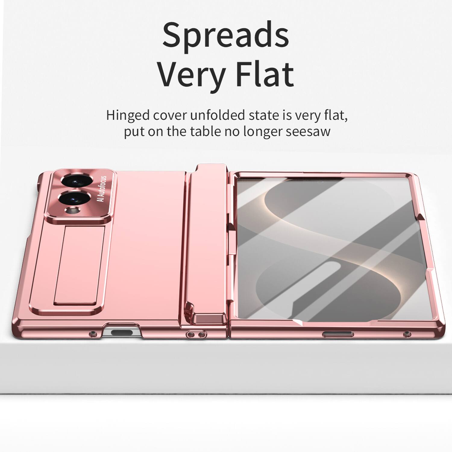 Spreads Very Flat

Hinged cover unfolded state is very flat, put on the table no longer seesaw

AI Autofocus