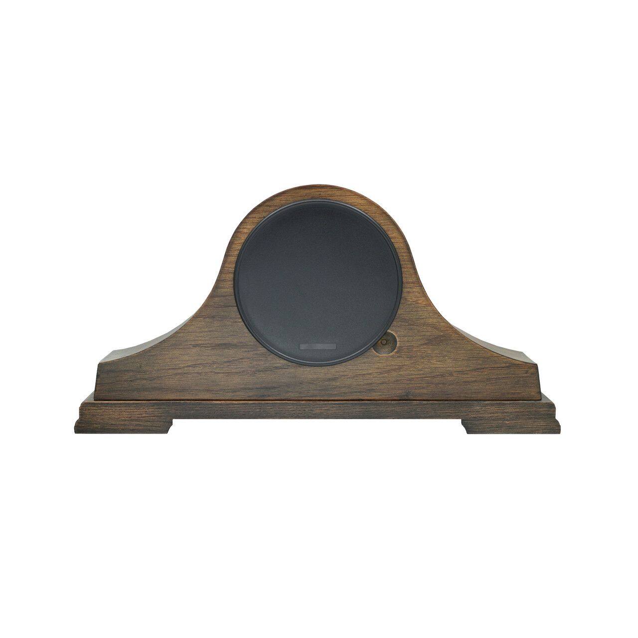 Angle. Seiko - Seiko Ria Wooden Mantel Clock - Brown - Brown.