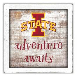 Fan Creations - Iowa State Cyclones 14'' x 13'' Adventure Awaits Money Box - Multicolor