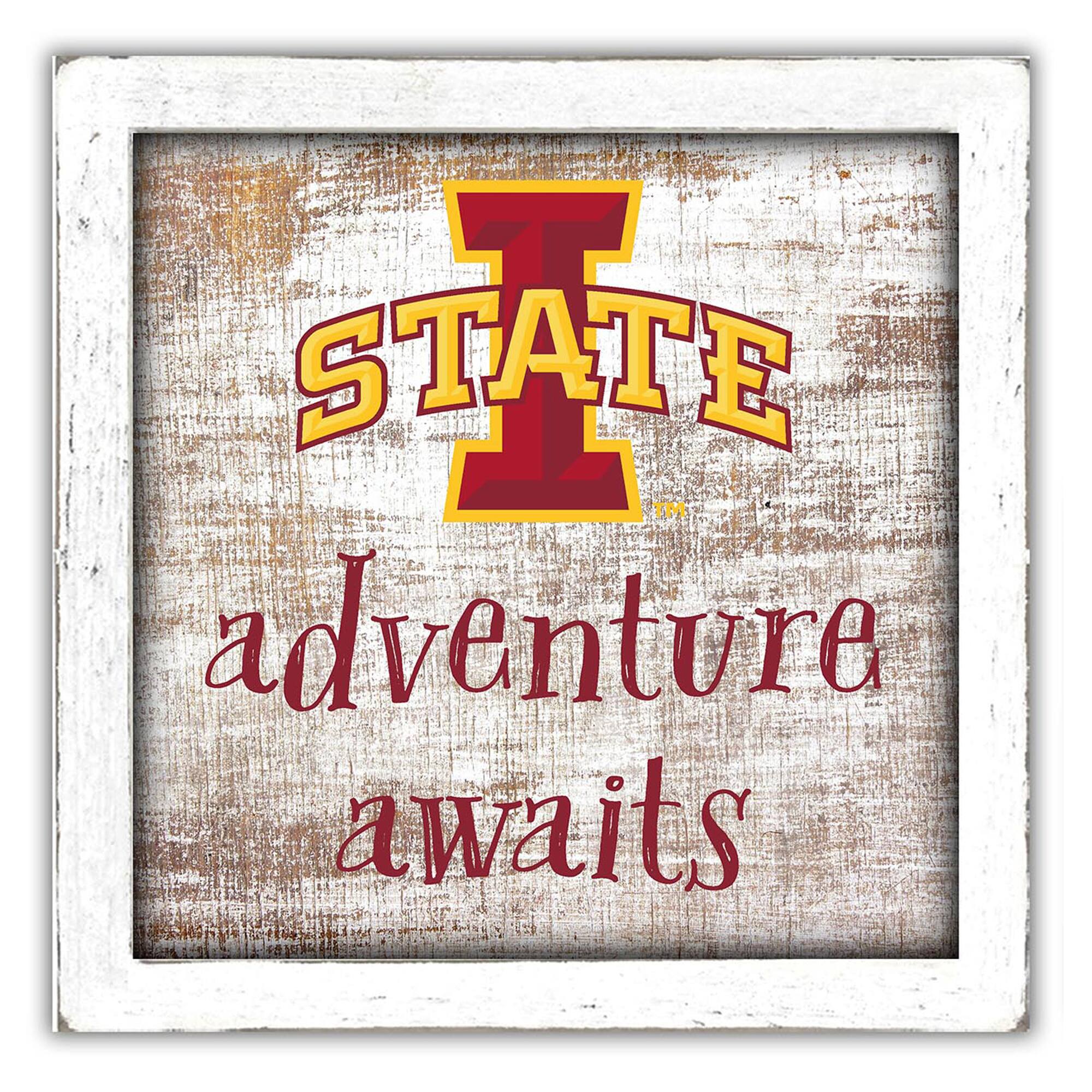 Iowa State Cyclones 14'' x 13'' Adventure Awaits Money Box
