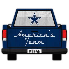 Fan Creations - Dallas Cowboys 12'' x 12'' Truck Back D-cor - Multicolor