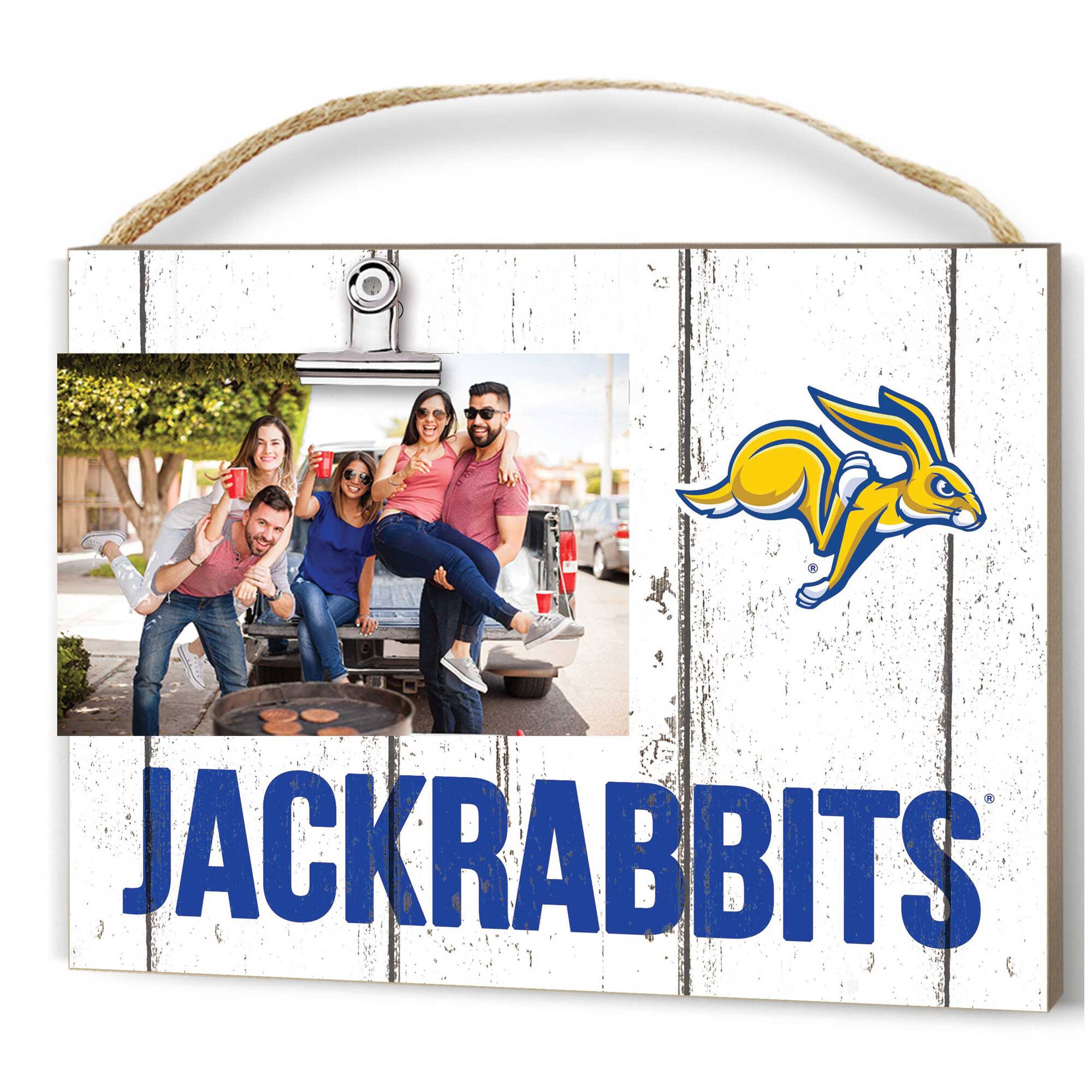 South Dakota State Jackrabbits 8'' x 10'' Weathered Clip It Frame