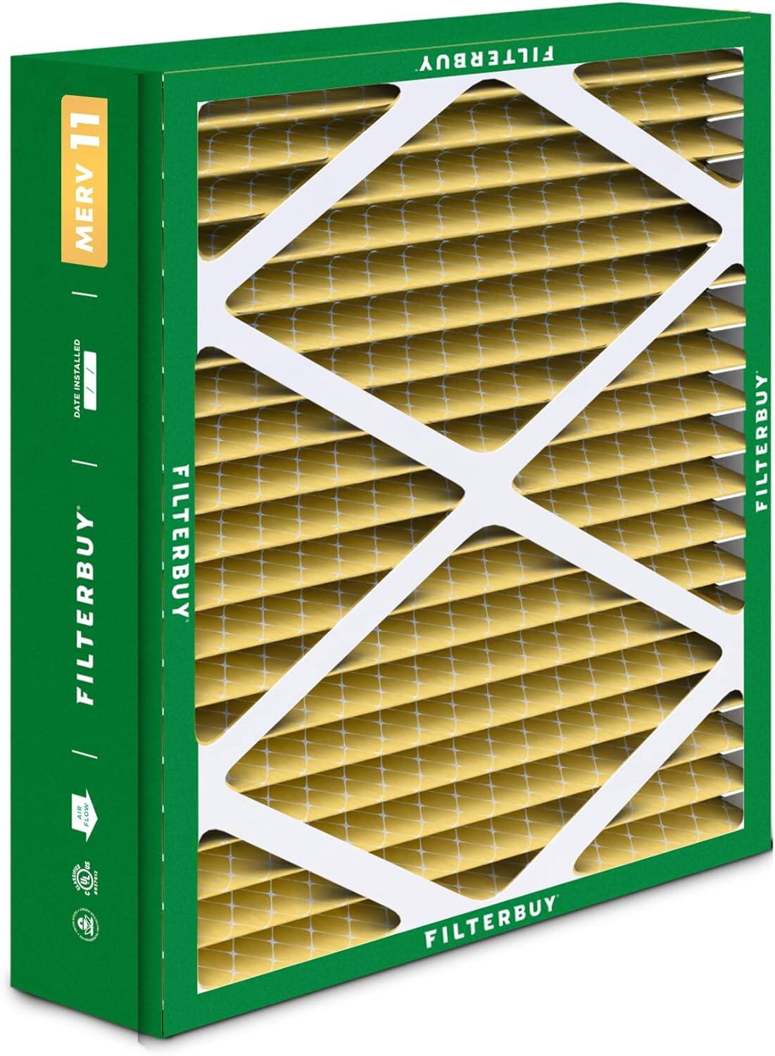 FILTERBUY MERV 11  
INSTALLED DATE  
FILTERBUY  
AIR FLOW  
FILTERBUY  
T 0012  
FILTERBUY