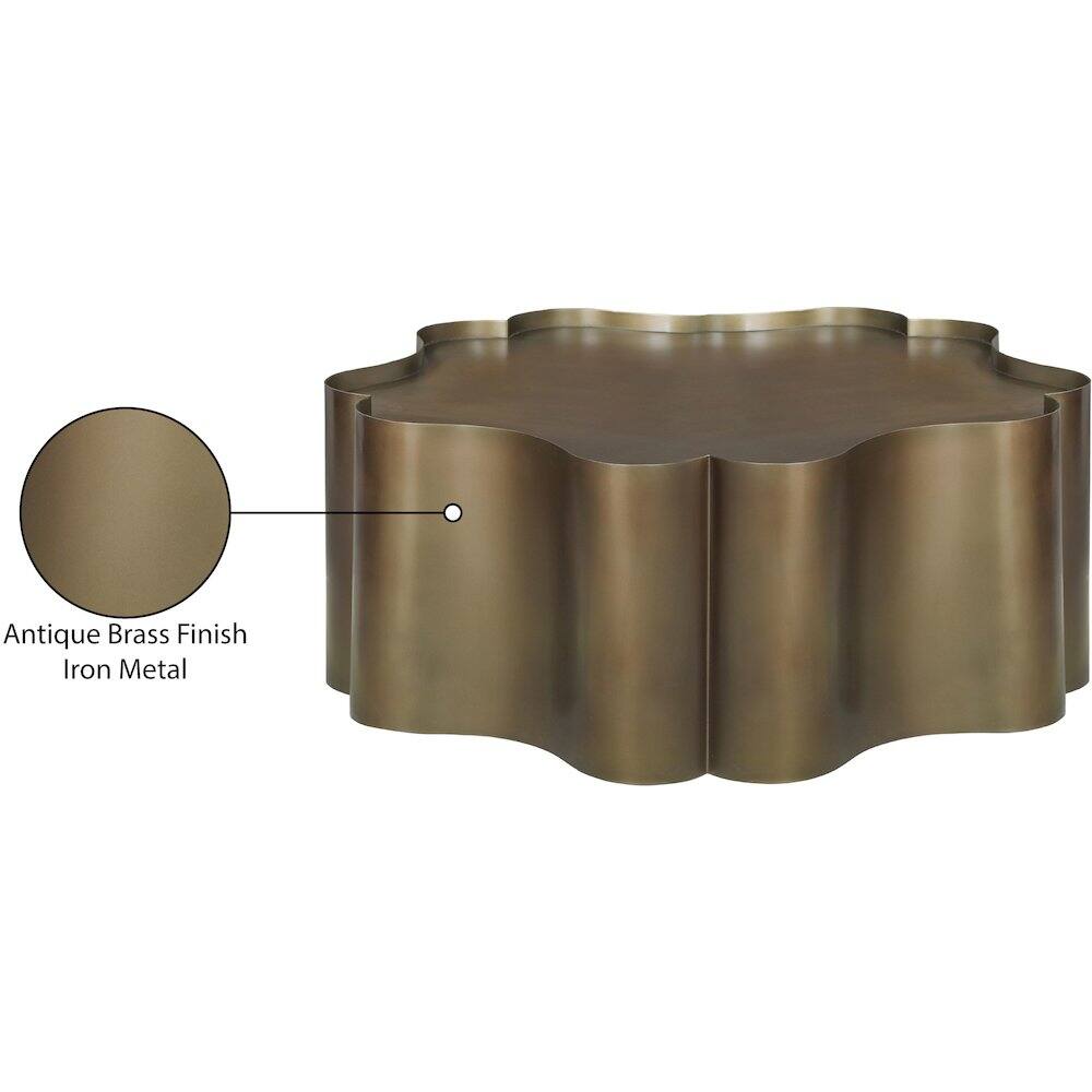 Antique Brass Finish  
Iron Metal