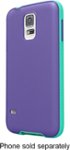 Front Zoom. Belkin - AIR PROTECT Grip Candy SE Case for Samsung Galaxy S 5 Cell Phones - Purple/Jade.