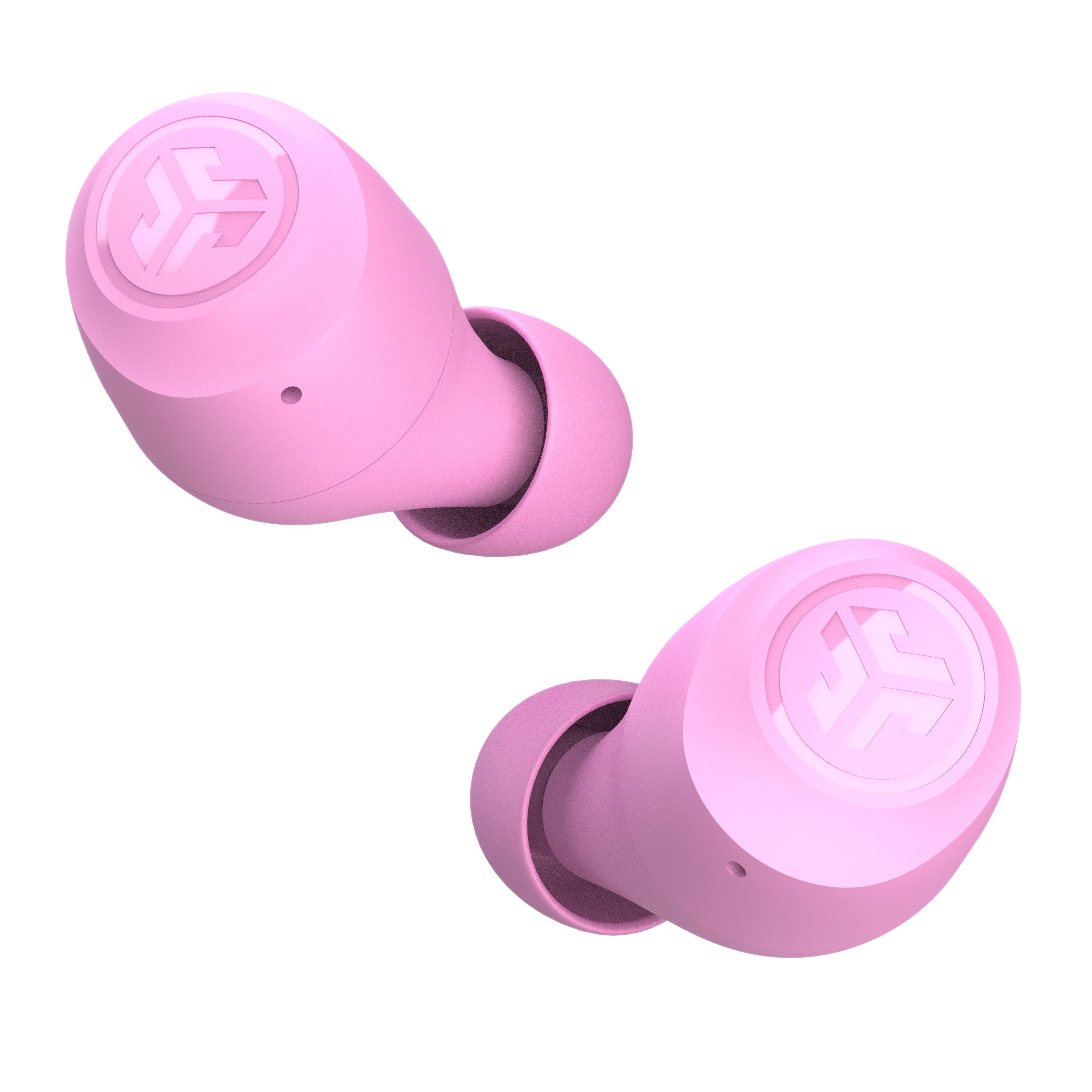 Left. JLab - GO Air POP True Wireless In-Ear Headphones - Pink.