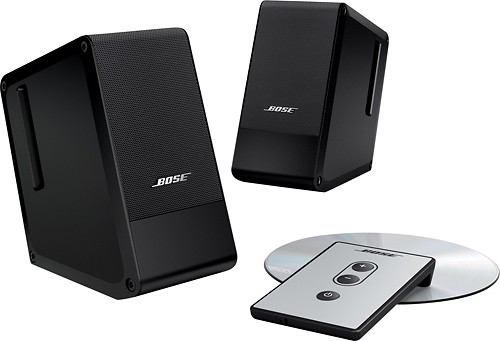 PC/タブレット デスクトップ型PC Best Buy: Bose® Computer MusicMonitor® Black COMPUTER MUSIC 