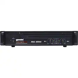 Gemini - XGA-3000 Professional Power Amplifier - Black