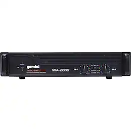 Gemini - XGA-2000 Professional Power Amplifier - Black